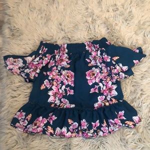 Off the shoulder blouse